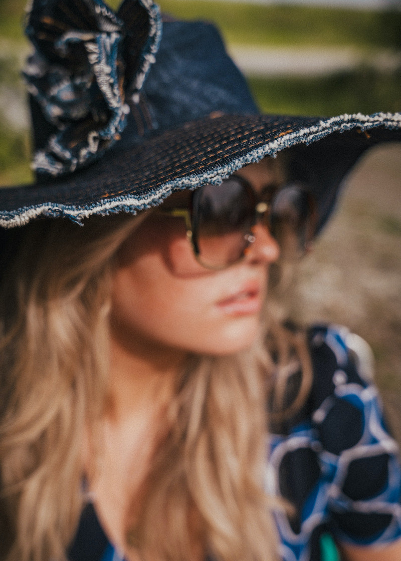 Patch work retro inspired 1970's styl hat by soul sister since 1969