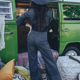 Soul Sister since 1969 - Denim Hippie sunhat 