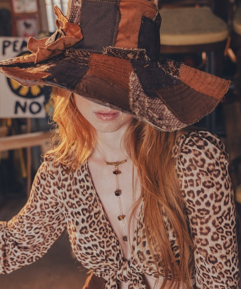 Soulful Hippie Patchwork Sun Hat- Soul Sister since 1969