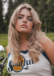 Soulful Graphic Halter Tee