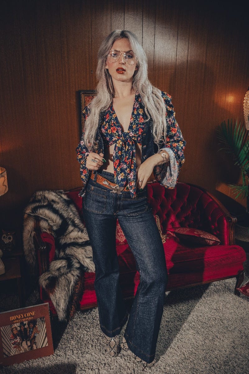 Stevie High rise Jeans - Dark Denim- Soul Sister Since 1969