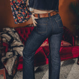Stevie High rise Jeans - Dark Denim- Soul Sister Since 1969