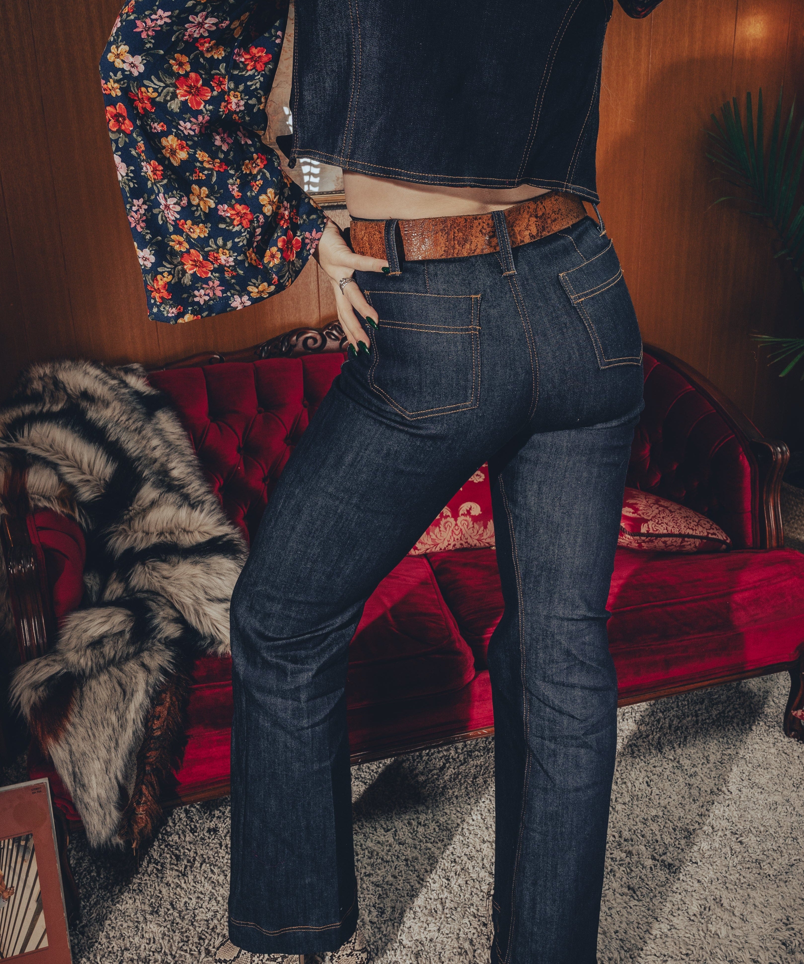 Stevie High rise Jeans - Dark Denim- Soul Sister Since 1969