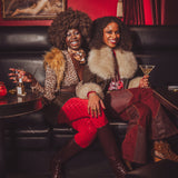 Bolero de terciopelo de zorro