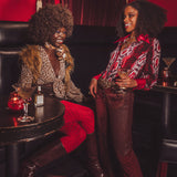 Bolero de terciopelo de zorro