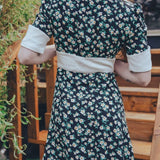 Minivestido floral de margaritas