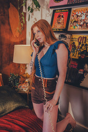 high waisted 70s style shorts by Soul Sister since 1969