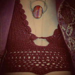 Tree Hugger Orb - Jasper 18kt body chain necklace