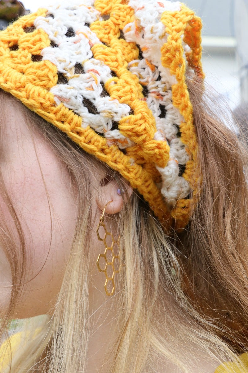 Carol Meyer Crochet's Yellow and Cream