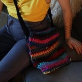 One of a kind  crochet bag - Carol Meyer Crochet originals