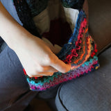 One of a kind  crochet bag - Carol Meyer Crochet originals