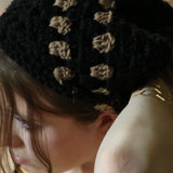 Carol Meyer Crochet's Black and Taupe colour