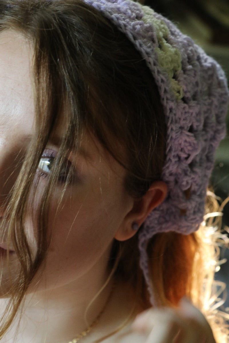 Carol Meyer Crochet's Lilac and Cream colour