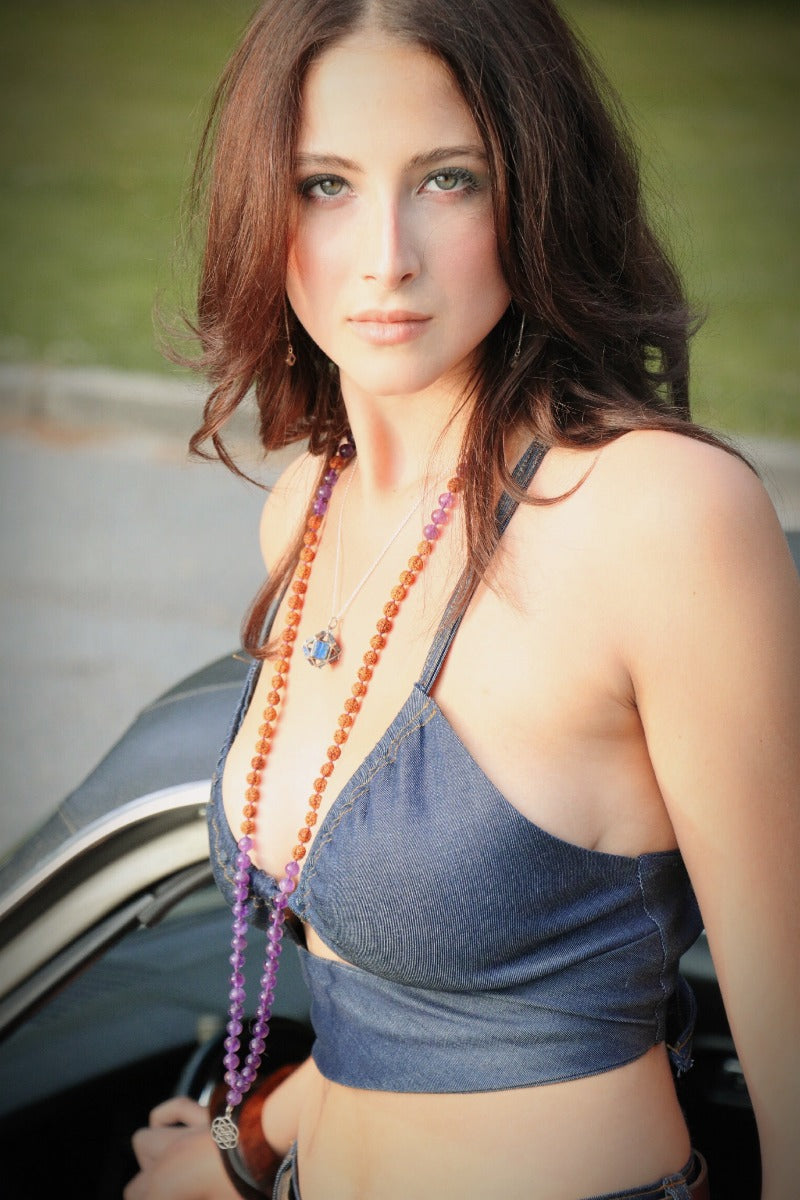 Stevie Halter top - Denim - Soul Sister since 1969