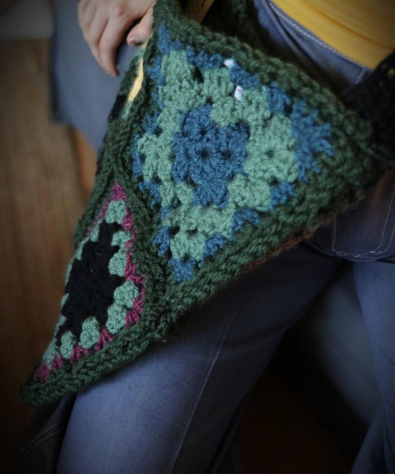 Carol Meyer Crochet Original-Granny Square Bag -Soul Sister since 1969