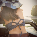 Stevie Halter top - Denim - Soul Sister since 1969