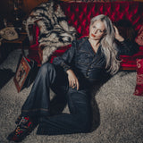 Jackie jumpsuit - Black Denim - Soul Sister since 1969