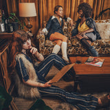 Jeanie Skirt - Denim Pinstripe - Soul Sister since 1969