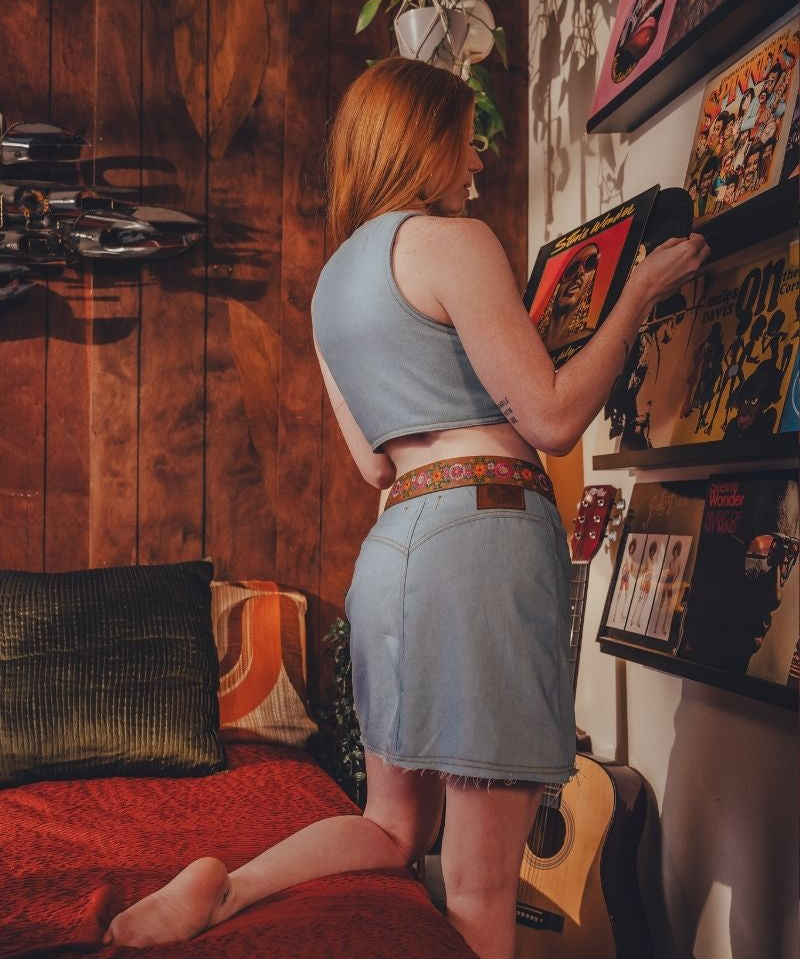 Roxy Denim Mini skirt - Soul Sister since 1969