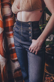 Sally Sailor High-Rise Bell Bottom Jeans- Soul Sister since 1969