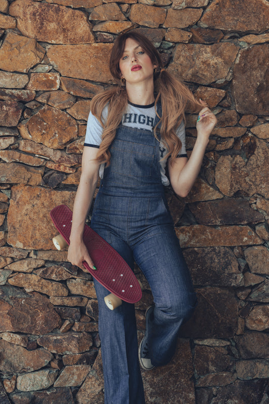 Soul Sister since 1969 - Denim Overalls