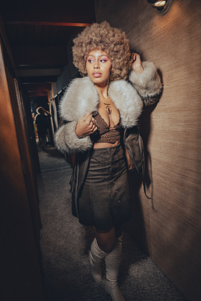 Soul Sister since 1969 - Penny Lane Coat Chocolate Brown