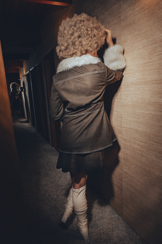 Soul Sister since 1969 - Penny Lane Coat Chocolate Brown