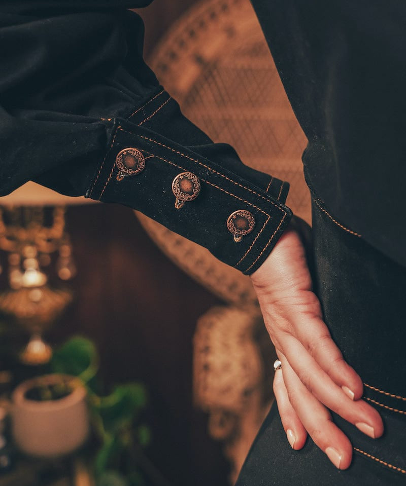 Soul Sister since '69 - Farrah Cropped Jacket  - Black