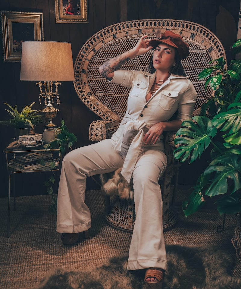 Soul Sister Since 1969 - Paper Girl Hat - Tobacco