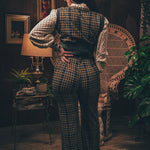 Soul Sister since 1969 - Viola Plaid vest