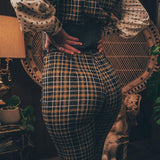 Soul Sister since 1969 - Viola Plaid vest