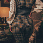 Soul Sister since 1969 - Viola Plaid vest