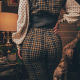 Soul Sister since 1969 - Viola Plaid vest