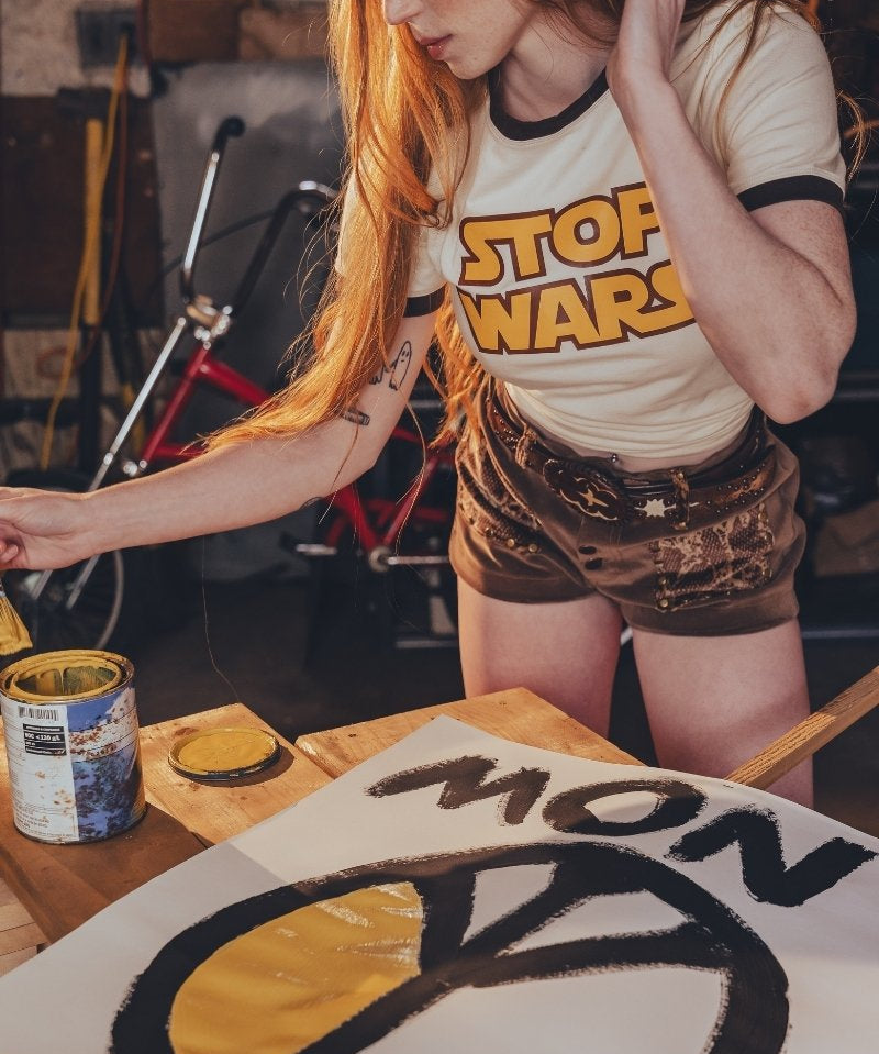 Stop Wars T shirt by Soul Sister since 1969