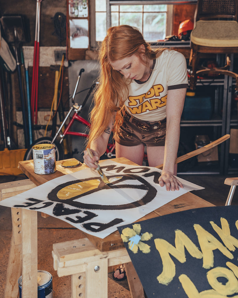 Stop Wars T shirt by Soul Sister since 1969