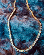 zurconian neclace on a bed of fur