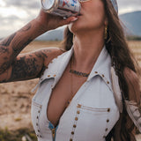 Sunset Rebel Heritage Denim Jumpsuit