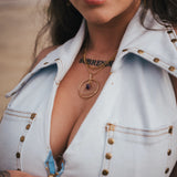Sunset Rebel Heritage Denim Jumpsuit