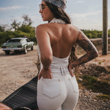 Sunset Rebel Heritage Denim Jumpsuit