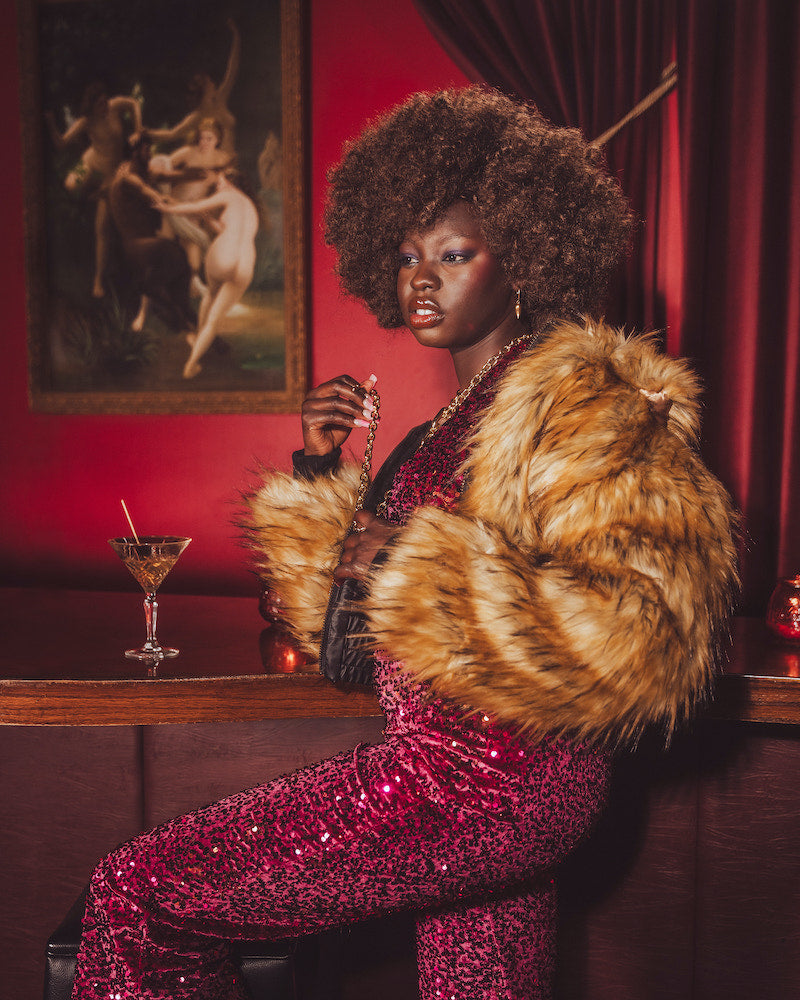 Faux Fur 70s style coat- Soul Sister since 1969