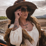 Sweet Jane Peasant Blouse