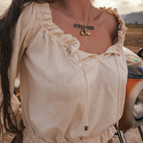 Sweet Jane Peasant Blouse