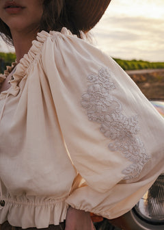 Sweet Jane Peasant Blouse