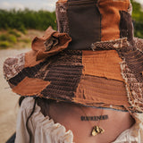Soulful Hippie Patchwork Sunhat