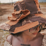 Soulful Hippie Patchwork Sunhat
