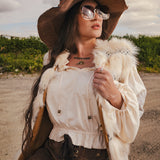 Sweet Jane Peasant Blouse