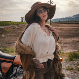 Soulful Hippie Patchwork Sunhat