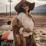 Sweet Jane Peasant Blouse