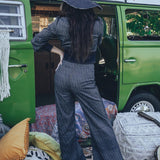 Campanas de rayas de Farrah