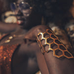 Grace Halter neck top - copper glitter - Soul Sister since 1969